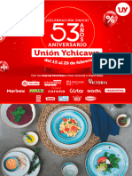 Catálogo de Aniversario Unión Ychicawa 2024