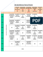 Computer Class Schedule 16th-22nd May 2022