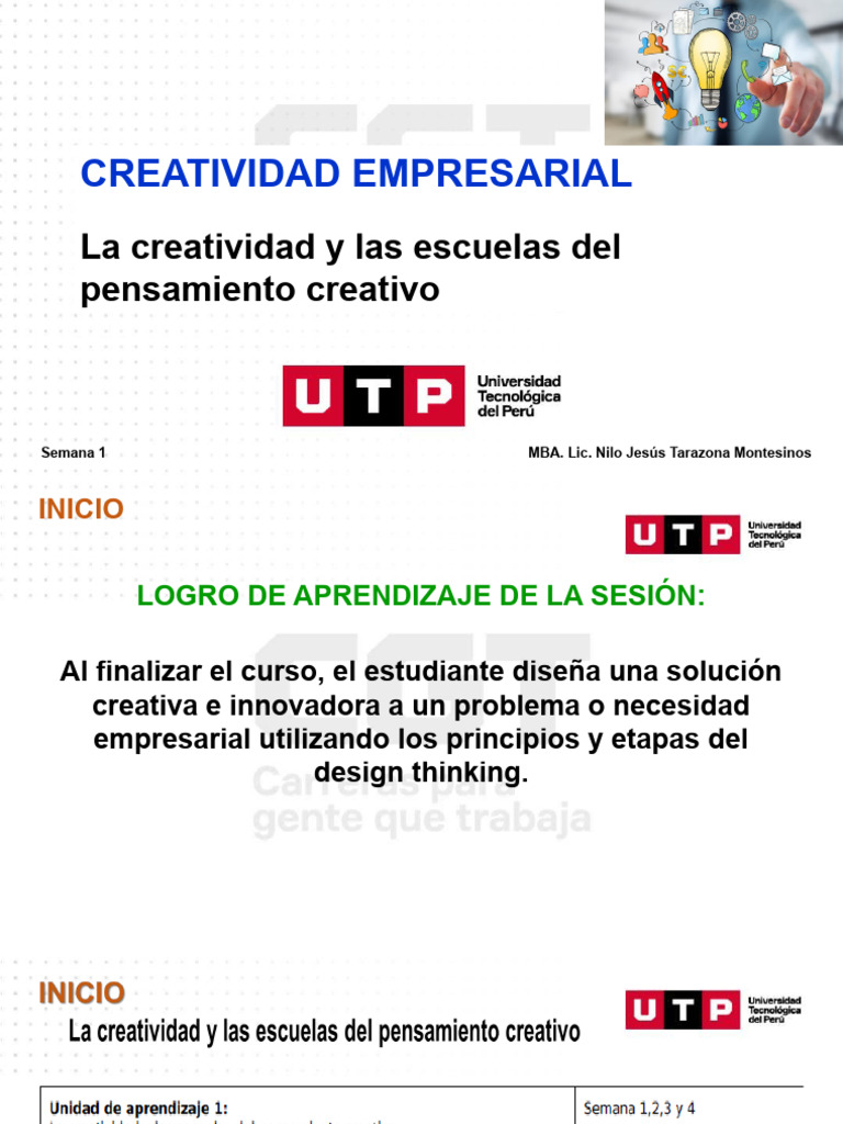Creatividad Empresarial y Design Thinking | PDF | Creatividad | Ciencia ...