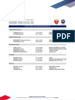 Liste Des Joueurs Retenus: Gardiens de But