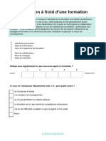 Questionnaire Evaluation A Froid Ok La Boite A Outils Des RH