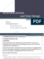 Steel 3 - Bending 1 (Section Capacity)