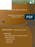 1 - Presentación Técnica Histológica y Microscopía