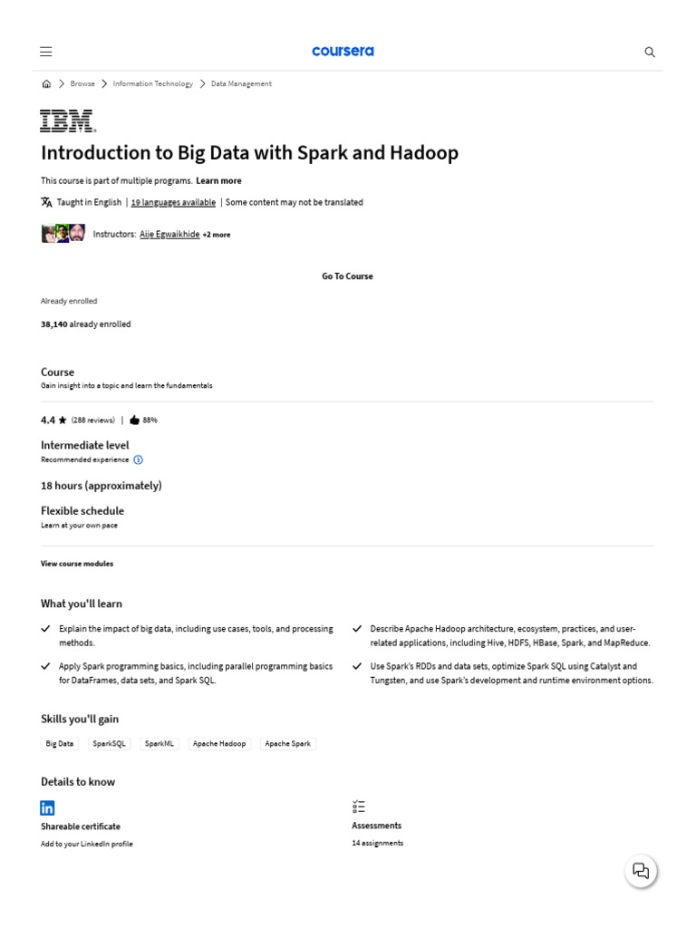 B2 introduction to big data with spark and hadoop coursera pdf