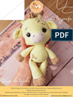 Sam La Jirafa Bebe Crochet