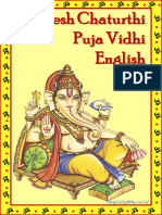 Ganesh Chaturthi Puja Vidhi in English