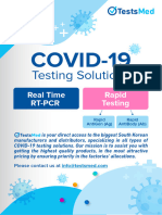 TestsMed - Covid19 Testing Solutions