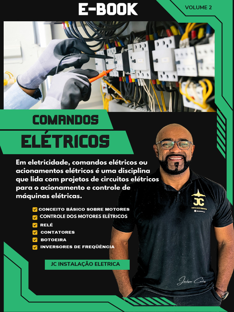 Comandos Elétricos e Motores Elétricos | PDF | Motor elétrico ...