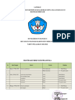 Laporan Kegiatan Ekstrakurikuler