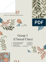 The Ideology by Group 3 (Clinical Class)