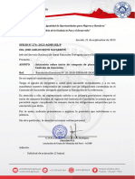 OFICIO #276 - 2023-AGMP/HZ/P Ing. Jose Carlos Nieto Navarrete