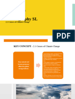 2.1 Causes of Global Climate Change - Student