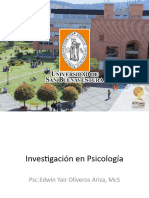 Investigación Cuantitatva en Psicología