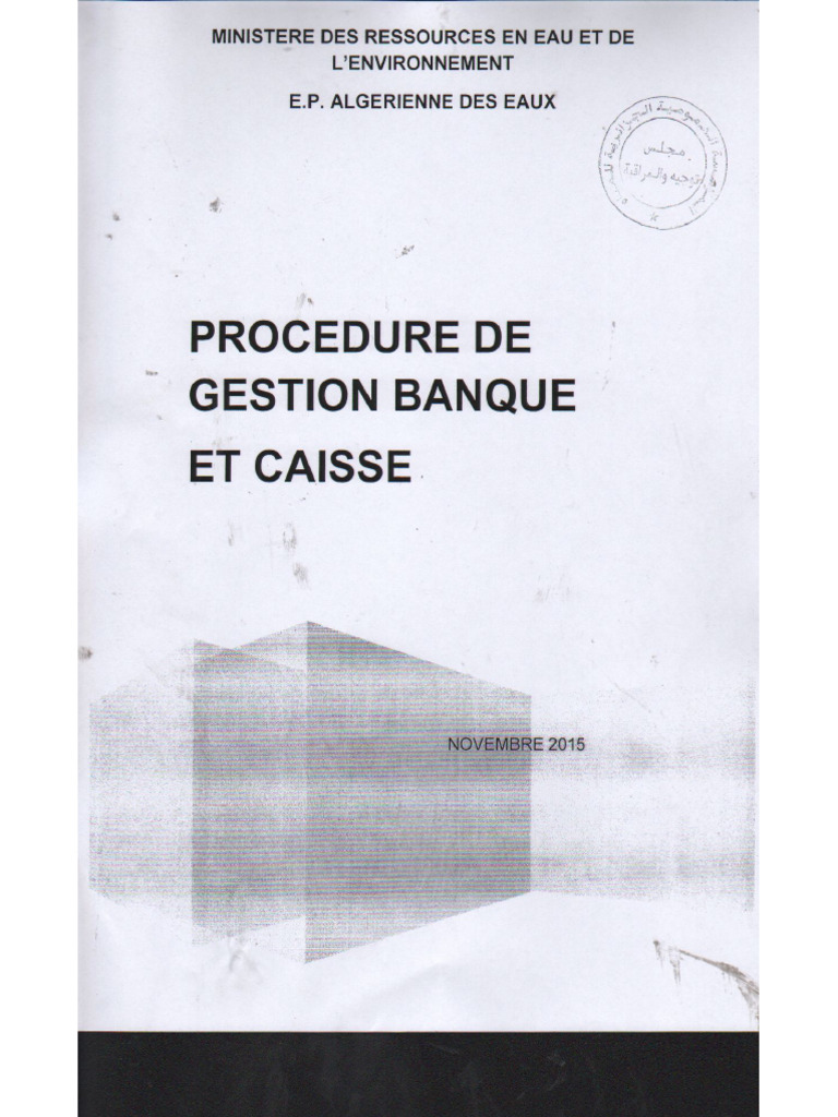 procedure-de-gestion-banque-et-caisse-pdf