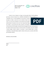 São Paulo, XX de XXX de 202x: - Nome: CPF