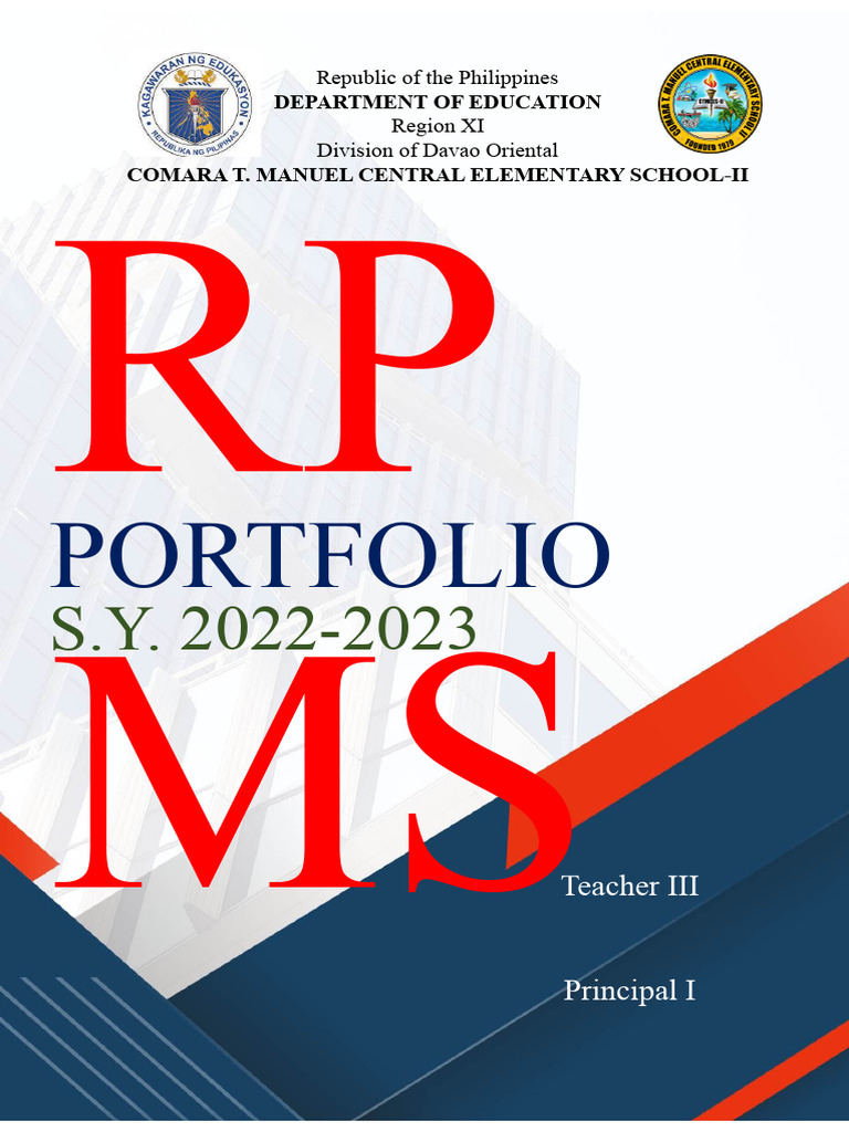 RPMS 2022-2023 Overview | PDF | Learning | Teachers