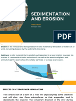 Sediment and Erosion