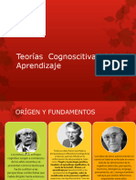 Teorías Cognoscitivas Del Aprendizaje - 1 - 2018