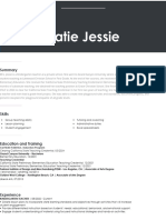 katie jessie resume