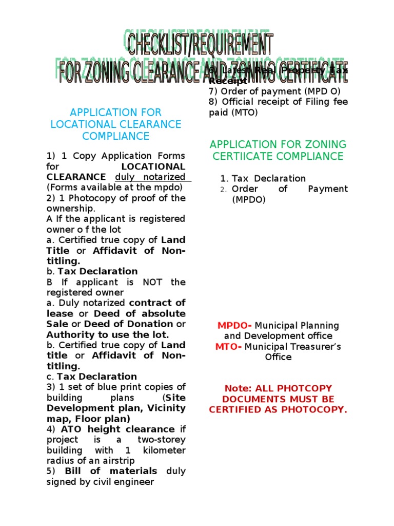 Checklist | PDF | Technology & Engineering