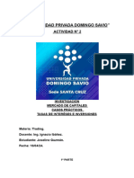 "Universidad Privada Domingo Savio": Actividad #2