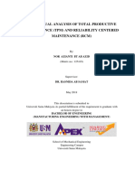 Conceptual Analysis of Total Productive Maintenance (TPM) and Reliability Centered Maintenance (RCM) - Nor Azianti Ab Azid - M4 - 2018