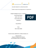 Unidad 1 - Paso 2 - Identificar Conceptos de La Psicologí - A Laboral y Las Organizaciones