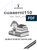 Cuadernillo de Lectura Educacion Infantil