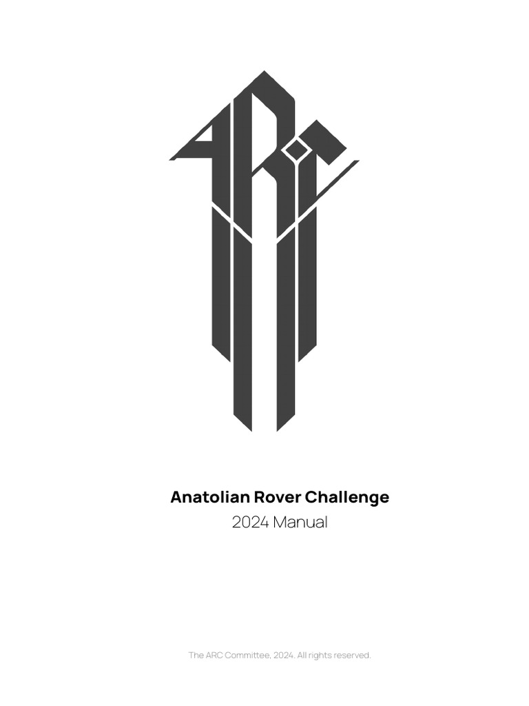 ARC'24 Rover Challenge Manual | PDF | Rover (Space Exploration) | Mars