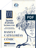 Bases Comic Xvii Encuentro Literatura