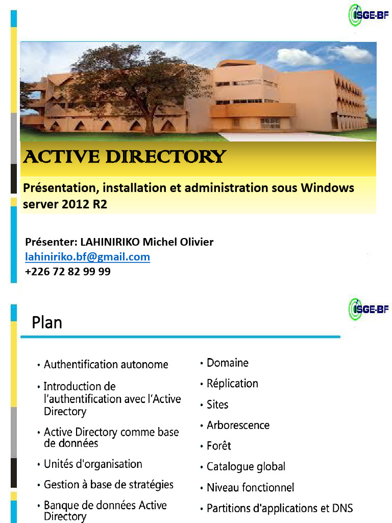 Guide complet sur Active Directory 2012 R2 | PDF | Stratégies de groupe ...