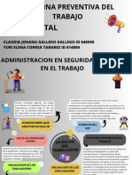 Mapa Mental Medicina Preventiva Del Trabajo