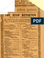 The Dear Departed - Stanley Houghton