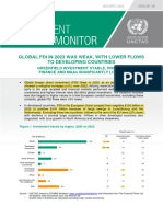 Global FDI Trends