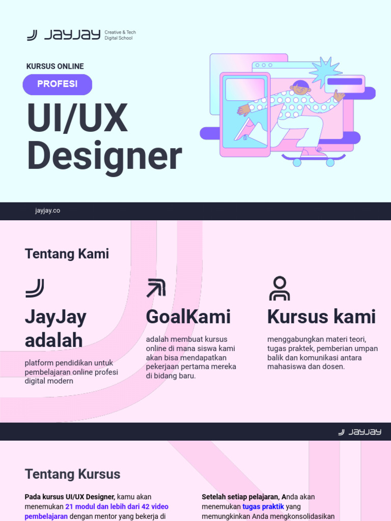 Kursus Online UI/UX Designer JayJay | PDF