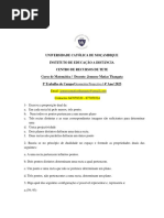 Geometria Projectiva