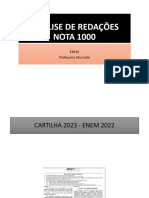 ANÃ_LISE DE REDAÃ_Ã_ES NOTA 1000 - abril 2024 PDF