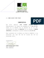 Formato Carta Laboral