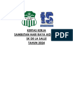 Kertas Kerja Sambutan Aidil Fitri 2024