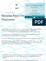 Understanding Ho'oponopono A Beautiful Hawaiian Prayer For Forgiveness