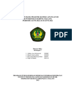 Laporan Kelompok PKL 3 Puskesmas Bareng - Riswanda Kharisma