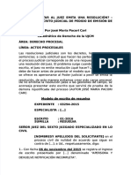 PDF Como Solicitar Al Juez Emita Una Resolucion Modelo de Escrito Judicial de Pedido de Emision de Resolucion - Compress