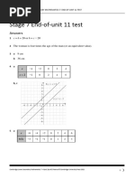 End of Unit 1 Test Answers | PDF