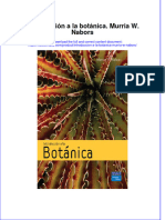 Introduccion A La Botanica Murria W Nabors Download 2024 Full Chapter