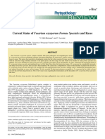 Hermann e Lecomte 2019 Current Status of Fusarium Oxysporum Formae Speciales and Races Phytopathology