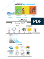 Les Saisons Et La Météo - Traduction
