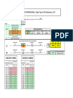 CALCULO SECCION TRANSVERSAL Cable Minero