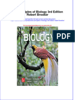 Ise Principles of Biology 3Rd Edition Robert Brooker Download 2024 Full Chapter