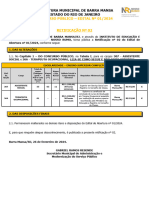 Concurso Público - Edital #01/2024: Prefeitura Municipal de Barra Mansa Estado Do Rio de Janeiro