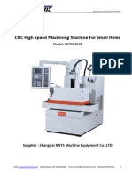 SK703 3040 CNC High Speed Machining Machine For Small Holes Technical Quotation